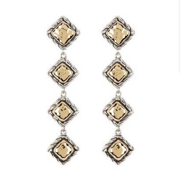 John Hardy Jewelry - John Hardy Paul Four-Square Drop Earrings